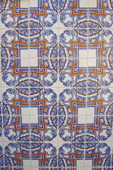Mosaicos decorativos en las fachadas de Lisboa