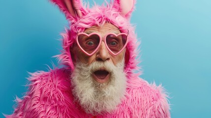 The Elderly Man in Costume