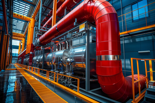 Industries with electrified waste heat with combined heat power systems