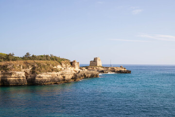 The sea of Salento, San Foca, Italy