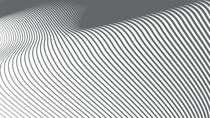 Grey stripes line abstract background for backdrop or presentation