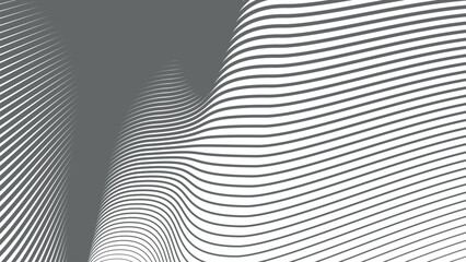 Grey stripes line abstract background for backdrop or presentation