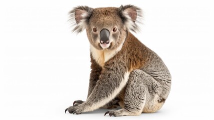 Fototapeta premium The adorable koala sitting