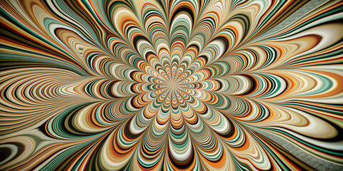 vibrant psychedelic abstract background
