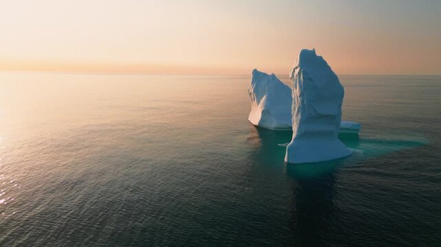 Beautiful Drone Aerial of Ferryland, Newfoundland and Labrador, Canada