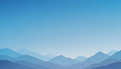 Obraz premium blue sky background