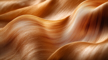 Obraz premium A modern and stylish background that emphasizes the contrast between the sleekness of satin and the ruggedness of raw wood textures. 