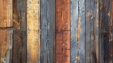 A close up of a weathered wood surface.