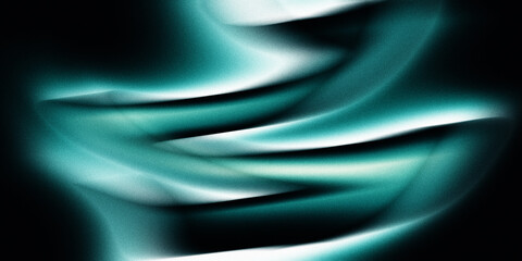 Abstract Noisy Cyan Colored Grainy Gradient Background Motion BlurTrendy Grain Backgrounds For Banner, Poster, 