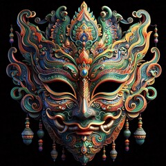 Naklejka premium mask