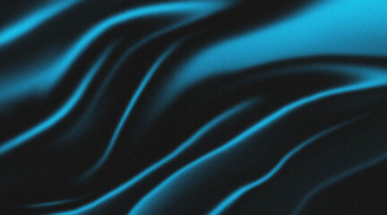 Black blue light satin dark noies texture luxurious shiny that is abstract silk cloth background with patterns soft waves blur beautiful.