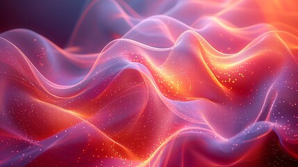 Fototapeta premium Organic abstract background showcasing delicate streams of light trails intertwining with fluid shapes, adding a touch of elegance and sophistication to any project. high resolution Illustration, in