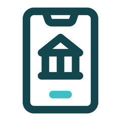bank icon for illustration