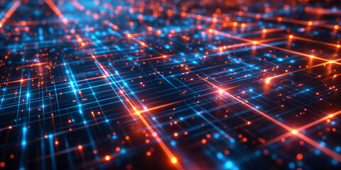 Fototapeta premium technology background concept