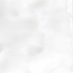Obraz premium White watercolor paper texture with visible grain creating an abstract background