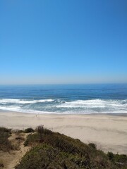 waves on the beach