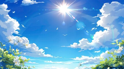 Obraz premium Majestic Sunrise or Sunset over the Mountains