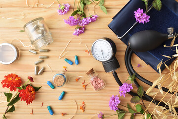 Natural plant capsules for control of blood pressure problems top