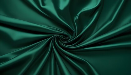 Obraz premium green silk background