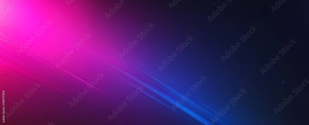 Poster the banner design is made up of a magenta pink blue black abstract color gradient wave background gr