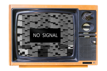 No signal, Glitch no signal on TV, television broadcast glitch. Old video template. Pixel digital noise. abstract technology background