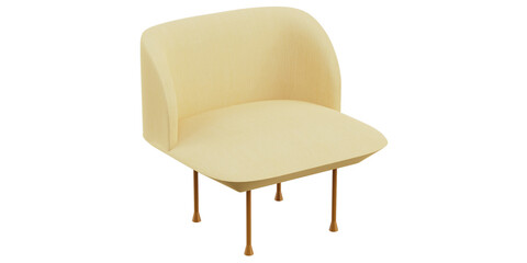 Modern and Stylish Sofas for Home and living rooms - Perfect for Contemporary Luxury Interiors - 3d model render realistic realism - png - transparent background