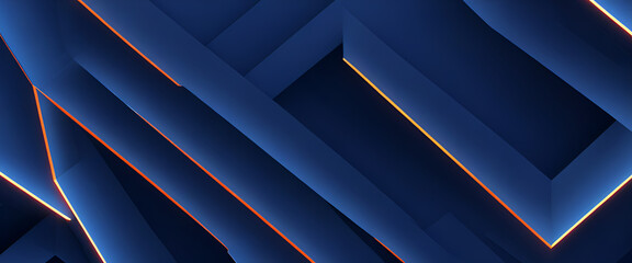 Obraz premium illustrazione con elementi geometrici astratti a tema surreale