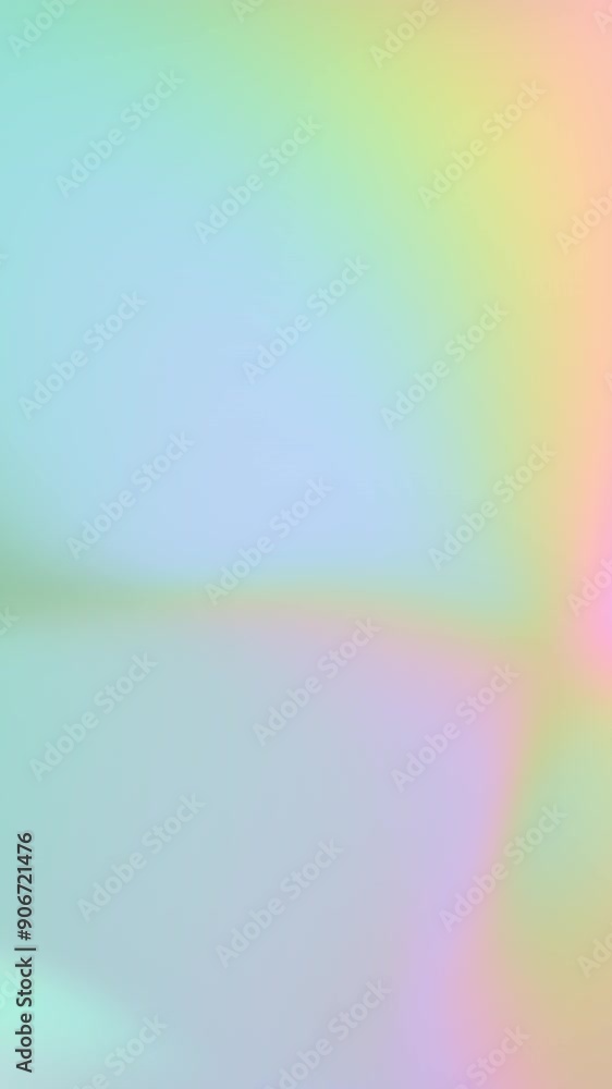 Aufkleber holographic neon foil looping animation. hologram abstract animation background. 3d rendering not ai