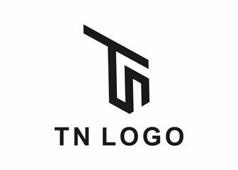 letter tn logo, design, Vector, illustration, creative icon, template