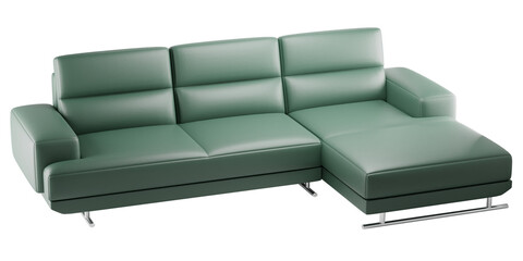 Modern and Stylish Sofas for Home and living rooms - Perfect for Contemporary Luxury Interiors - 3d model render realistic realism - png - transparent background