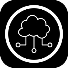Cloud Based Architecture Icon Design