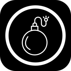 Bomb Icon Design