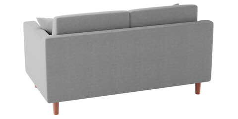 Modern and Stylish Sofas for Home and living rooms - Perfect for Contemporary Luxury Interiors - 3d model render realistic realism - png - transparent background