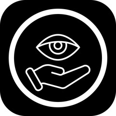 Eye Analysis Icon Design