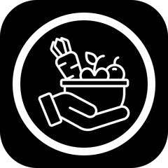 Food Donation Icon Design
