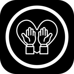 Hand Up Icon Design