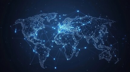 Connection concept background