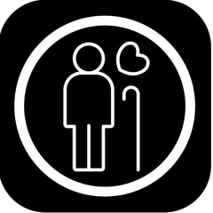 Elder Vector Icon Design