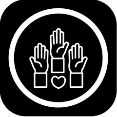 Volunteering Vector Icon Design