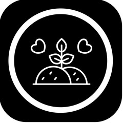 Plant Tree Vector Icon Design