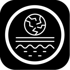 Dry Skin Vector Icon Design