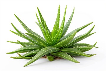 Aloe vera leaf close-up showcasing its natural beauty and medicinal properties.
