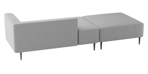 Modern and Stylish Sofas for Home and living rooms - Perfect for Contemporary Luxury Interiors - 3d model render realistic realism - png - transparent background