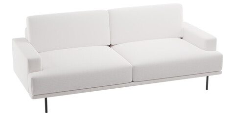 Modern and Stylish Sofas for Home and living rooms - Perfect for Contemporary Luxury Interiors - 3d model render realistic realism - png - transparent background