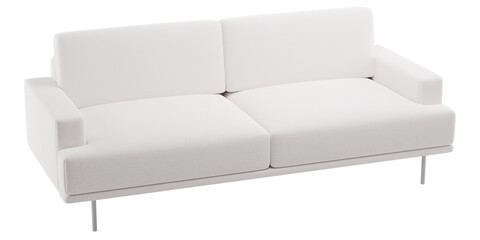 Modern and Stylish Sofas for Home and living rooms - Perfect for Contemporary Luxury Interiors - 3d model render realistic realism - png - transparent background