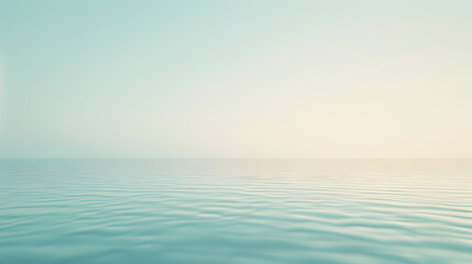Fototapeta premium A calm blue ocean with no visible land