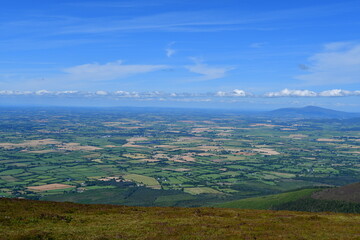 Fototapeta premium Knockmealdown Mountains, border of Co. Tipperary and Co. Waterford, Ireland