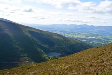 Obraz premium Knockmealdown Mountains, border of Co. Tipperary and Co. Waterford, Ireland