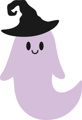 Witch Ghost Graphic Illustration 