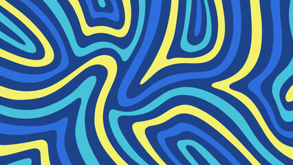 blue abstract background with wave seamless pattern